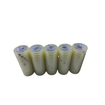 26 Unidades Fita Adesiva Transparente alta qualidade 18mmx50m resistente