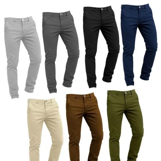 Calça Masculina Sarja Preço de Atacado / Direto da Fábrica - Entrega Rápida