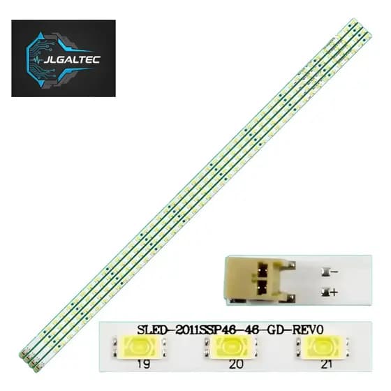 Kit Barras Led Para Tv 46" Philips 46pfl7606 em Aluminio