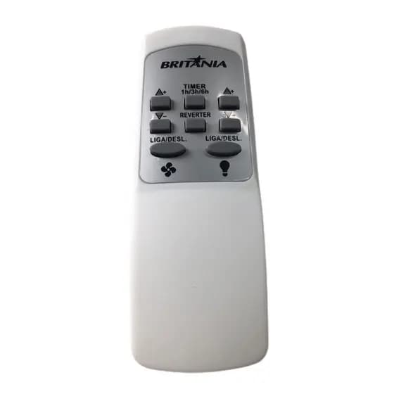 Controle Remoto Ventilador Teto Philco Easy Fitting PVT07B Original