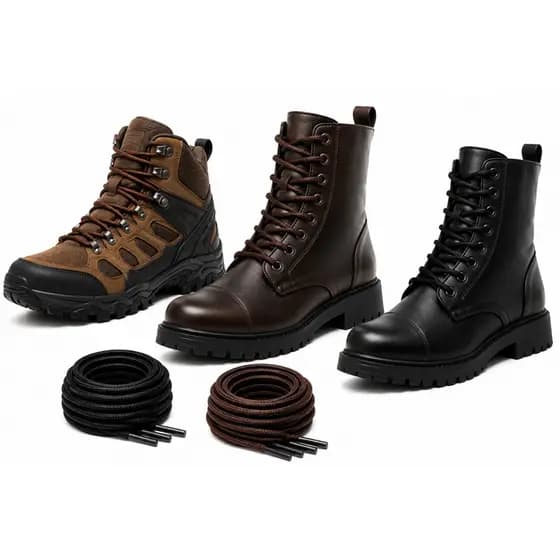 Cadarço para Coturno Militar Adventure Premium Reforçado Macboot Bullterrier Democrata Ferracini