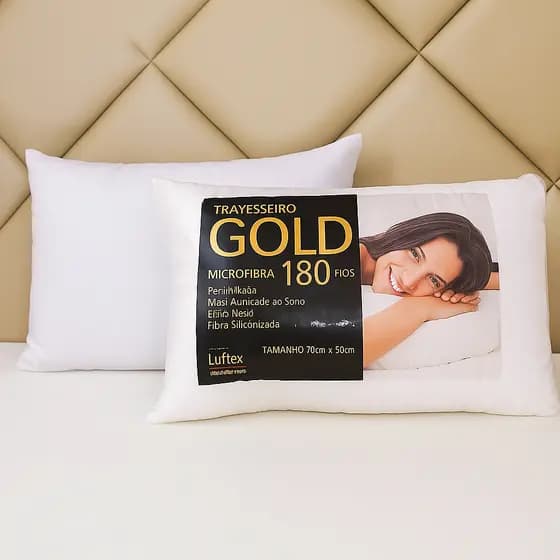 Travesseiro Gold 180 Fios