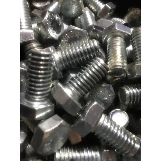 Parafuso sextavado de 1:2”x1” com porca kit de 10 pçs por 34,90.