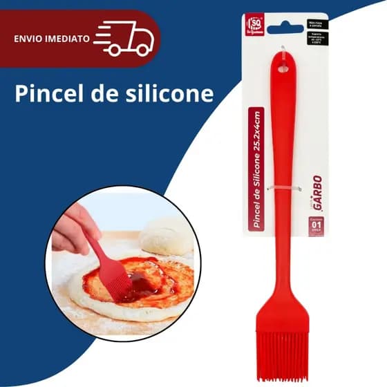 Pincel de Silicone 25cm Confeitaria Cozinha