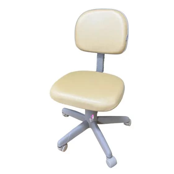 Cadeira Mocho Profissional Base Cinza Nails Estética Dentista Tatuador Podologia Manicure