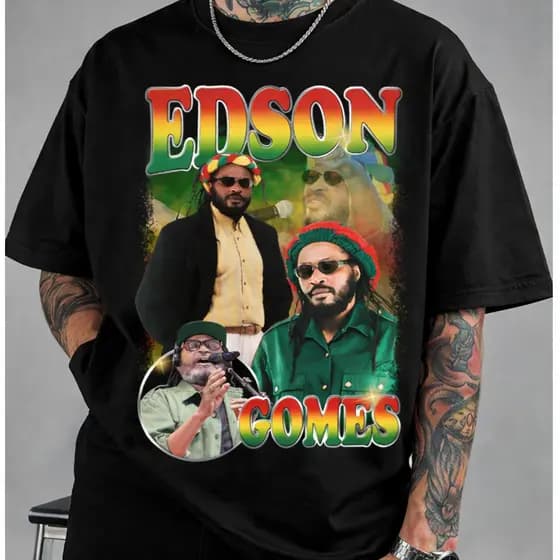 Camisa Edson Gomes Reggae Lançamento Novo