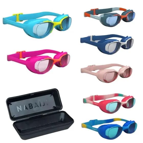 Óculos Natação Xbase Nabaiji - Decathlon Unissex Infantil ao Adulto (ajuste e encaixe perfeito)