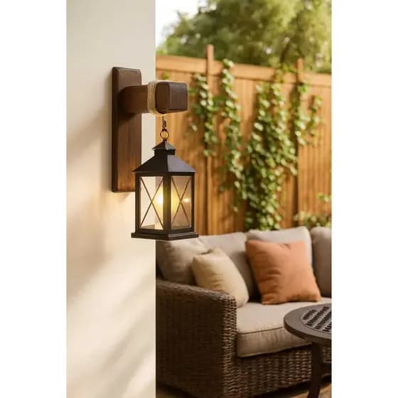 Mao Francesa rustica de madeira decorativa