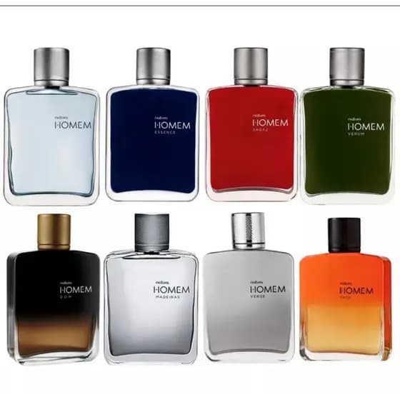 Perfume Natura Homem 100ml, essense, elo, dom, sagaz, tato e emocione ORIGINAL.