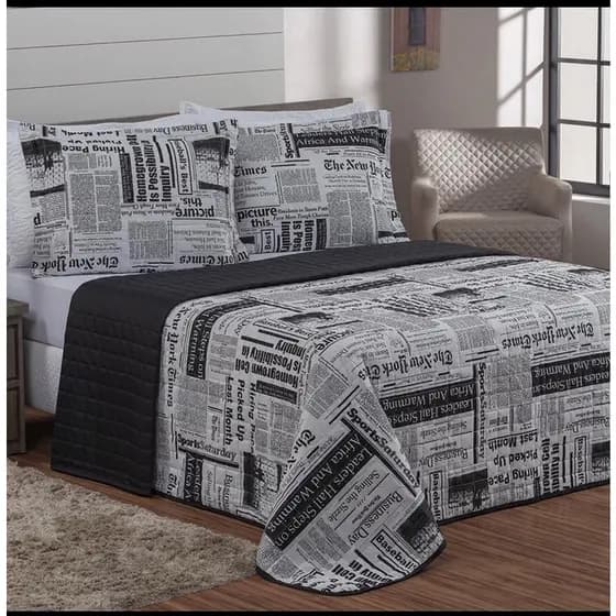 Cobre Leito Variados Estampados Casal ou Solteiro