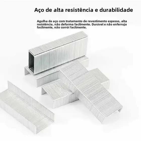 Kit Caxinha de Grampos 24/6 1000 Pcs em Cada STAPLES para Grampeadores 6611