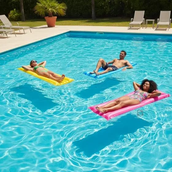 Boia Colchão Bronzeador Piscina Praia Inflável Flutuante Adulto Infantil Verão Relax Boias Piscina