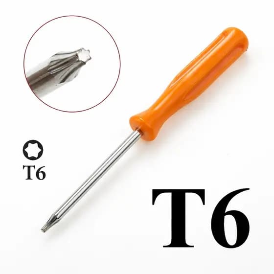 Chave Torx T6 para eletronicos, controles de XBOX One, XBOX Series, Game Sir G7, 8BitDo