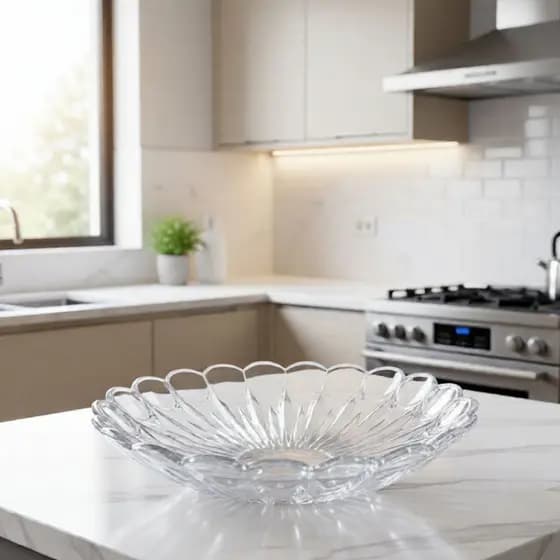 Fruteira Acrílico Cristal Frutas E Legumes Cozinha Organizada Casa Decoração Decor
