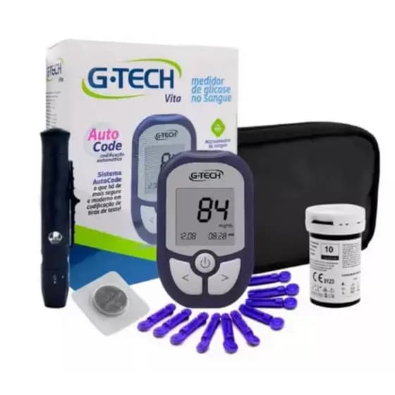 Medidor de Glicose G tech Vita