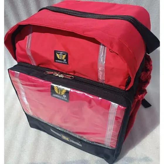 Só a capa (sem isopor) mochila bag para isopor de 45litros entregas delivery