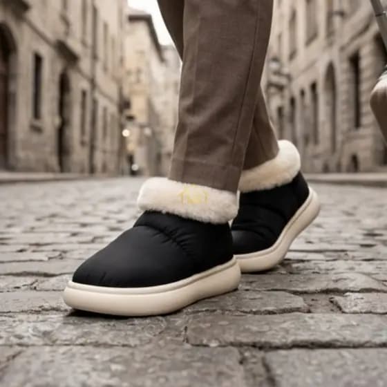 Pantufa Botinha Masculina E Feminina Antiderrapante Forrada