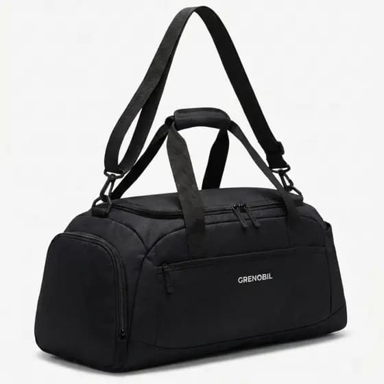 Bolsa Academia Mochila ou Transversal com Compartimento para Tênis e Roupas Molhadas