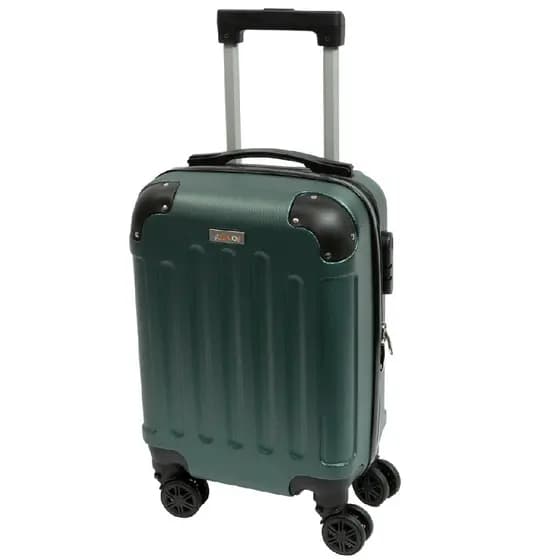 Mala Viagem Bordo PP Rodinhas Giratórias Antifurto Cadeado Senha Clavos