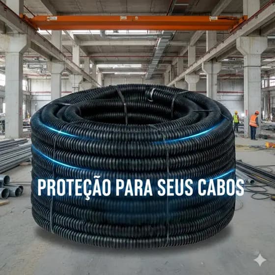 Conduite preto 1"rolo com 25 Metros- Dual