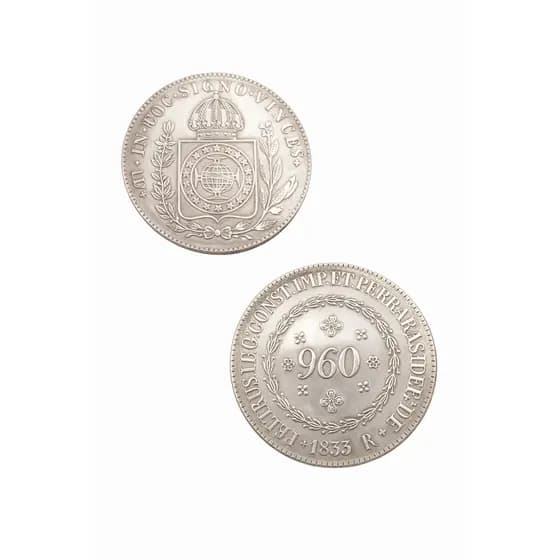 Moeda 960 Réis 1833 Império do Brasil