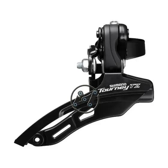 Câmbio Dianteiro Shimano TZ-500 Puxa Cima 31.8mm 42D
