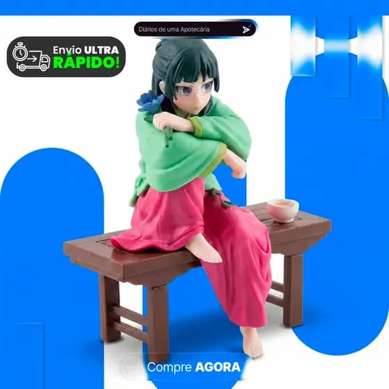 Maomao Action Figure Boneco Boneca de açao – Diário de uma Apotecária