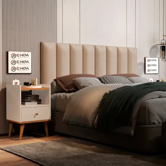 Cabeceira Cama Casal King Modulada 200x45cm