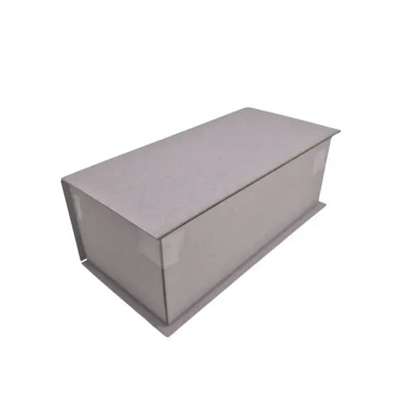 KIT 70 CAIXAS 15x7,3x2,8cm PAPELÃO HOLLER/CINZA TAMPA LIVRO CARTONAGEM