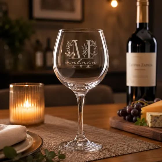 Taça De Gin Personalizada 600ml Vidro Champanhe Drink