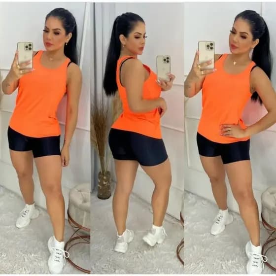 Regata Feminina Dray Fit Esporte Academia