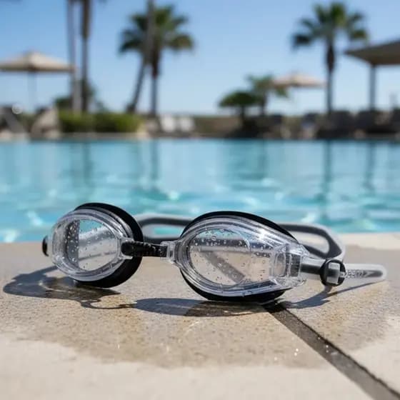 Óculos Natação Speedo Izy AD Ajustável Lazer Iniciantes