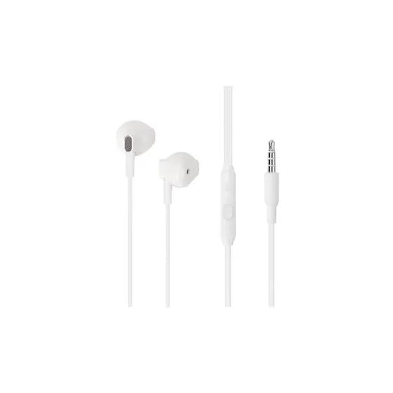 Fone De Ouvido Com Microfone Semi-Auricular Branco - VQ-H26