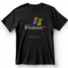 Camiseta Windows XP Logo Microsoft Retro Blusa Camisa 100% Algodão