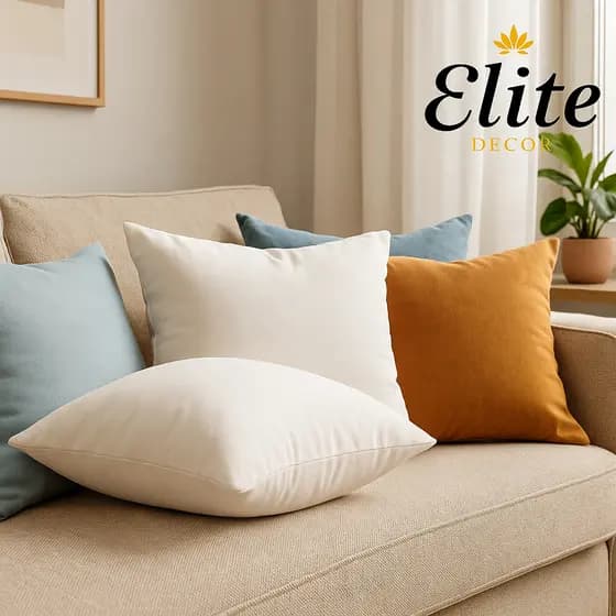 Enchimento De Almofada Até 8 unidades - Refil de Almofada 45x45 Espuma Premium - Envio Full