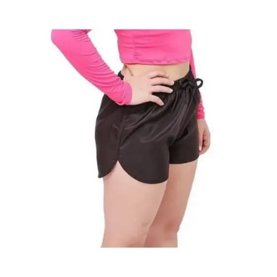 Short Feminino Tactel | Shortinho Para Academia | Shorts Piscina | Fitness | Leve e soltinho