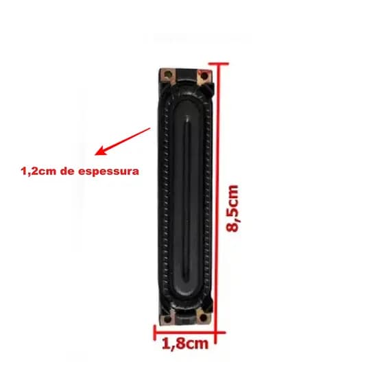 Alto Falante Tv Samsung 6R x 10W (85x18mm) CH-8518 - UN40F5200AG / Un32f4300 / UN40F5500 / UN46F6400