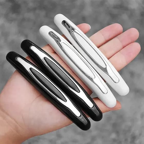 4Pcs Protetor De Porta De Carro Tira De Proteção Contra Arranhões Autocolantes De Borda Decoração