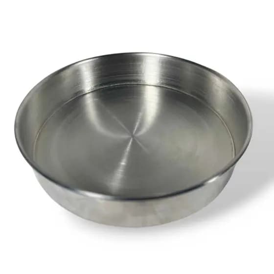ASSADEIRA REDONDA PARA BOLOS 30 CM ALUMINIO