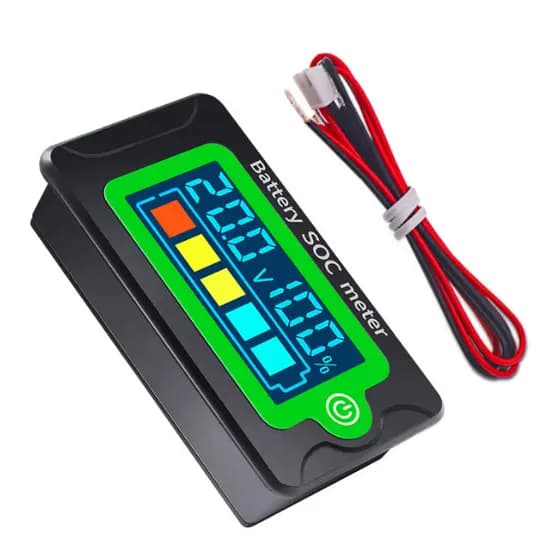 Medidor Bateria SOC Voltímetro PZEM-009 até 100vdc