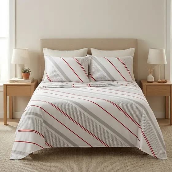 Lençol Queen 4 Peças Lindas Estampas Luxo Para Cama Box