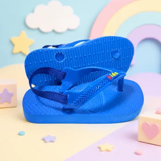 Chinelo de Dedo Infatil Baby Antiderrapante Confortável