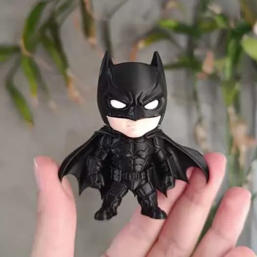 Boneco Batman Chibi - Impressão 3D Premium