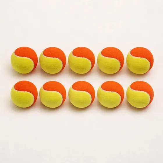 Bolinhas Beach Tennis Baixa Pressão Kit 10 Para Aula e Treino