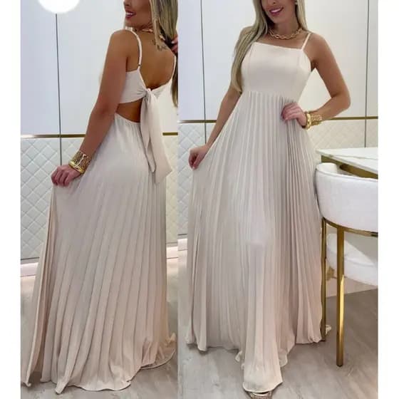VESTIDO PLISSADO👗 LANÇAMENTO 🚀