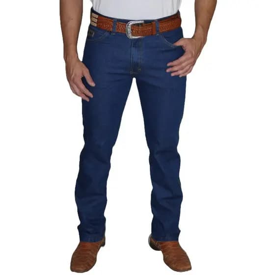 Calça Country Masculina c/ Elastano Rodeio Montaria STONE