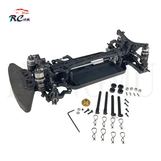 Carro RC Profissional VRX Racing RH1026-Kit Escala 1/10 Elétrico Touring Sem Eletrônica Não Inclui Pneus E Escudo Do KKF