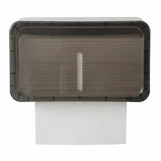 Dispenser Toalheiro de Parede Translucido Papel Interfolhas