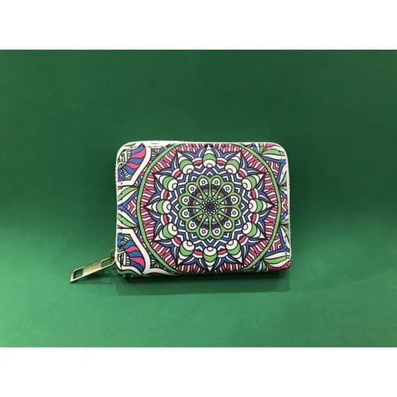 Mini Carteira Feminina Com Zíper