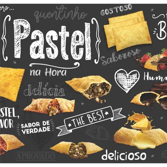 Adesivo Pastel Lanchonete Pastelaria Salgados Padaria S310